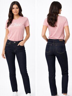 AG Adriano Goldschmied  The Farrah Skinny Ankle Dark Denim Size 30 R